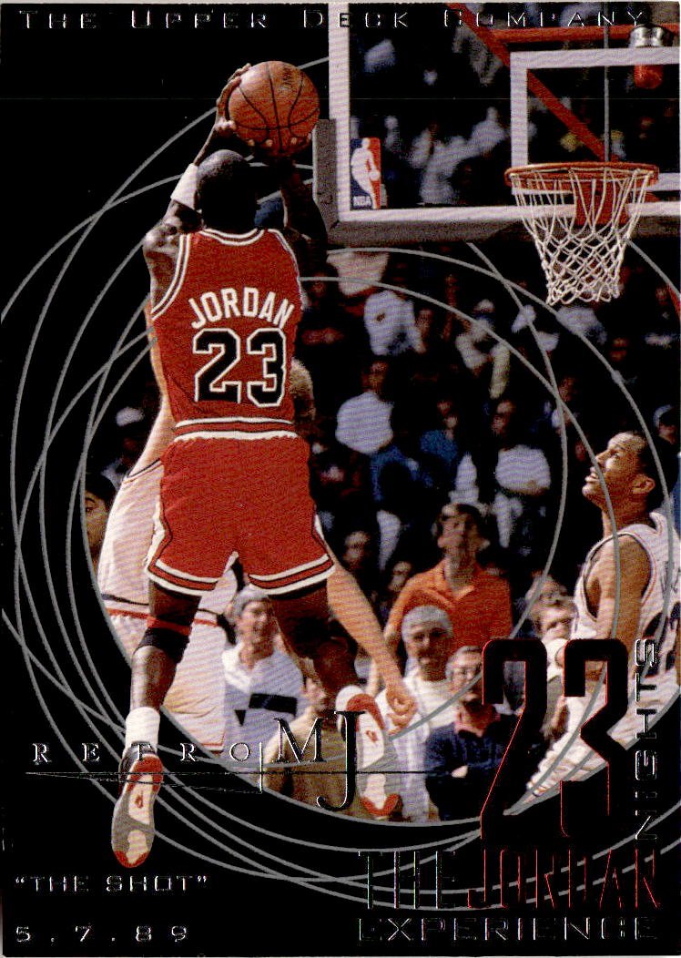 1998 UD Mj Career Coll. Michael Jordan graded slab