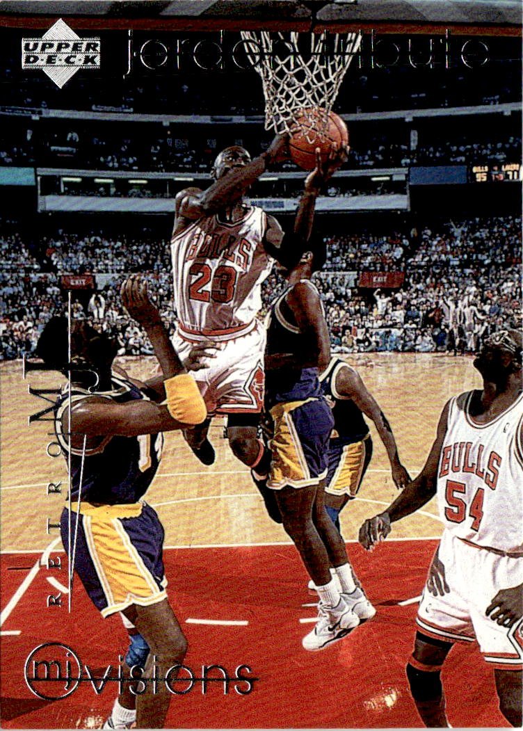 1998 UD Mj Career Coll. Michael Jordan graded slab