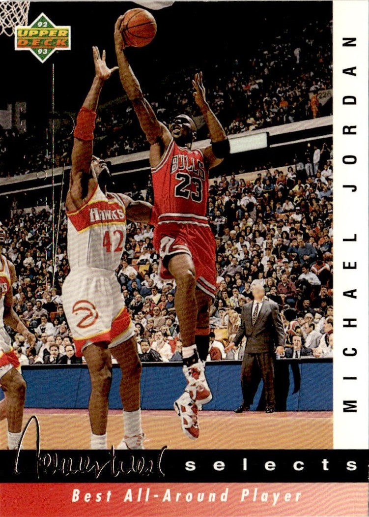 1998 UD Mj Career Coll. Michael Jordan graded slab