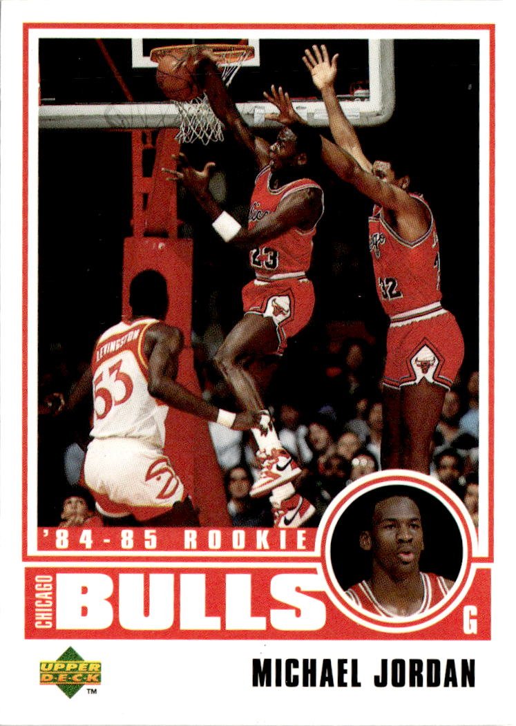 1998 UD Mj Career Coll. Michael Jordan graded slab
