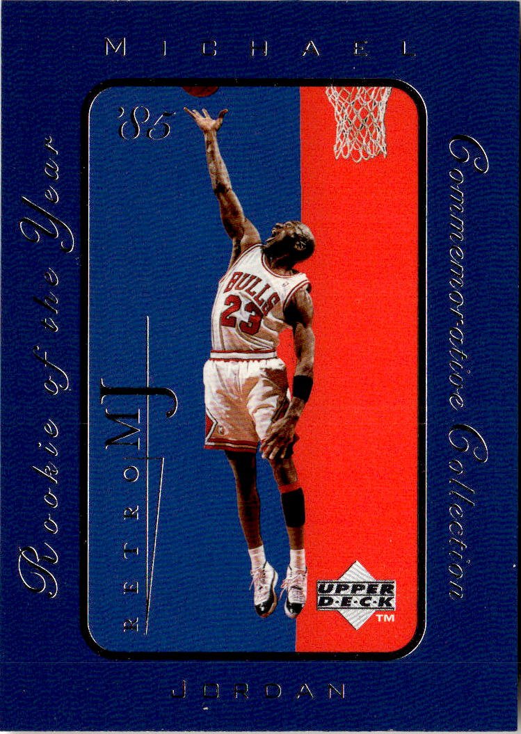 1998 UD Mj Career Coll. Michael Jordan graded slab