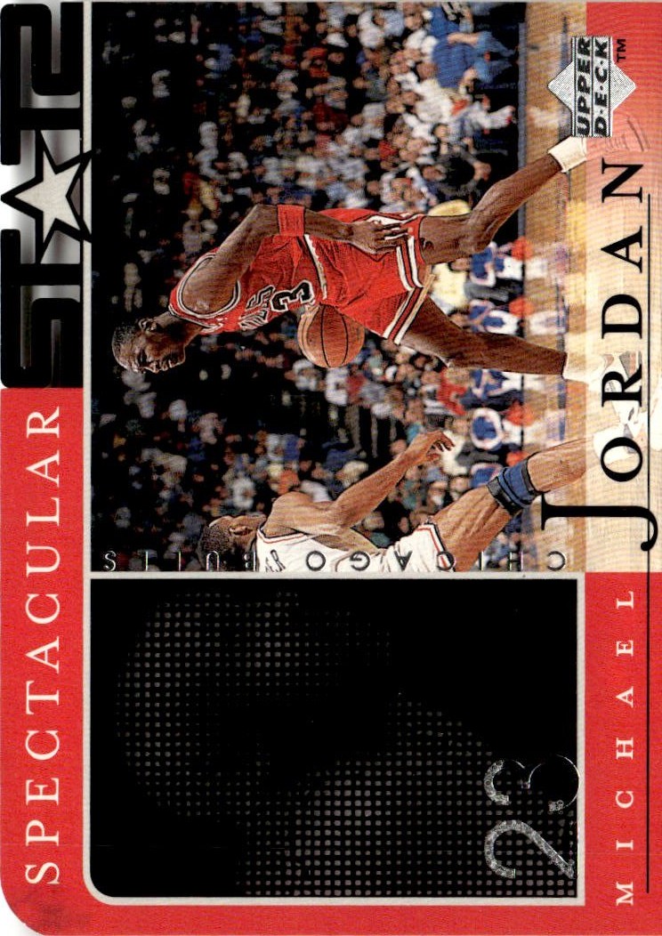 1998 UD Mj Career Coll. Michael Jordan graded slab