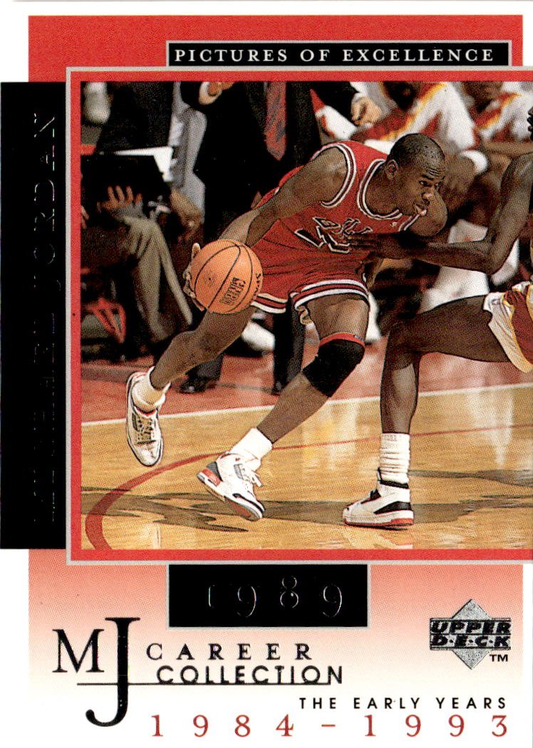 1998 UD Mj Career Coll. Michael Jordan graded slab
