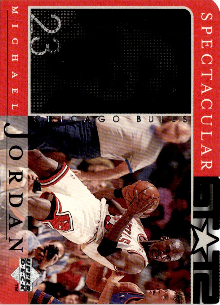 1998 UD Mj Career Coll. Michael Jordan graded slab