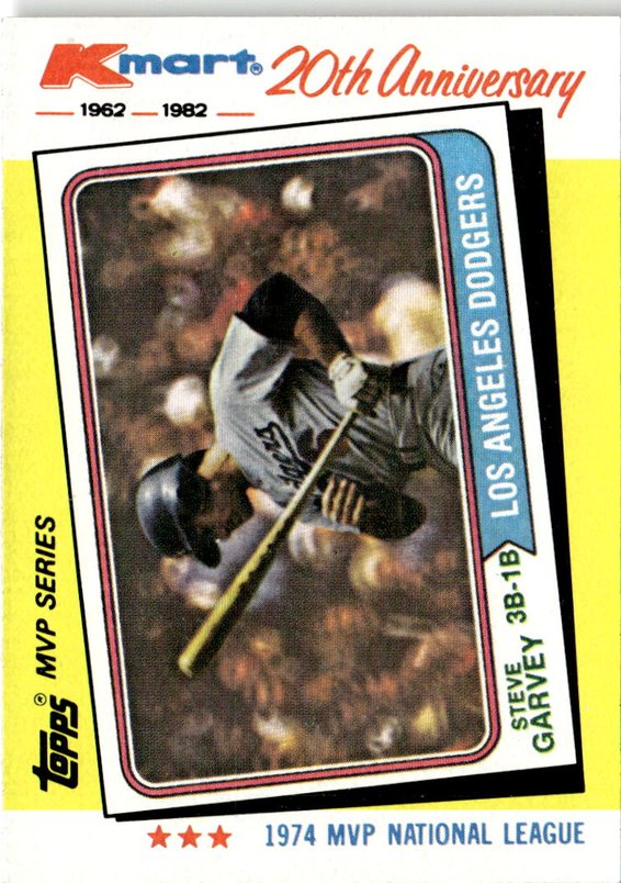 1982 Topps Kmart Steve Garvey graded slab