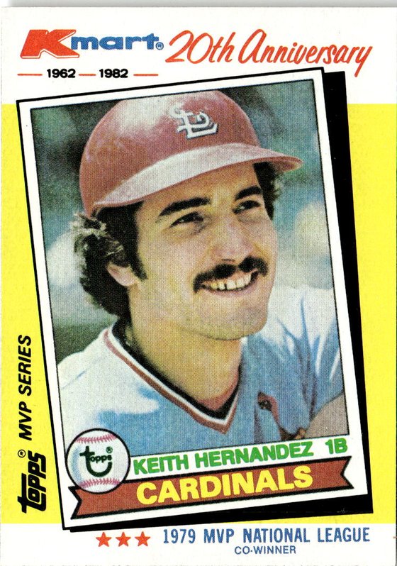1982 Topps Kmart Keith Hernandez graded slab