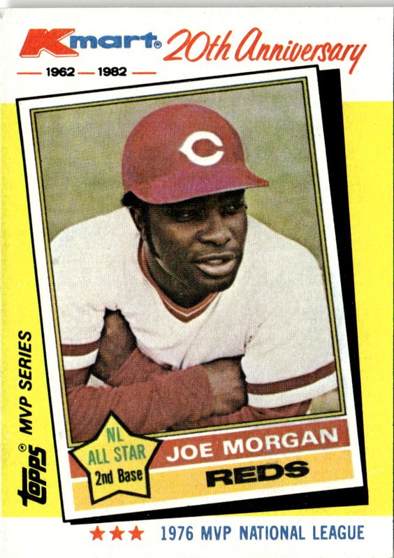 Joe Morgan graded slab