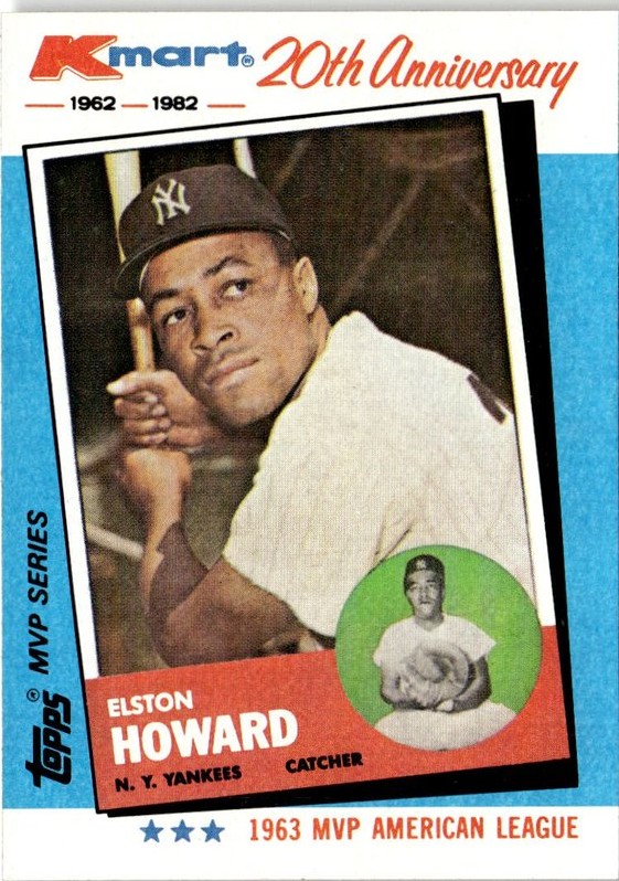 1982 Topps Kmart Elston Howard graded slab