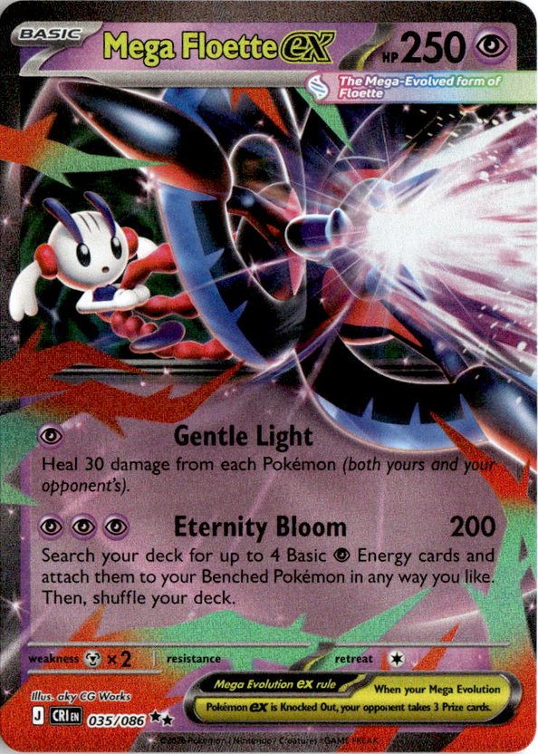 Mega Floette Ex graded slab