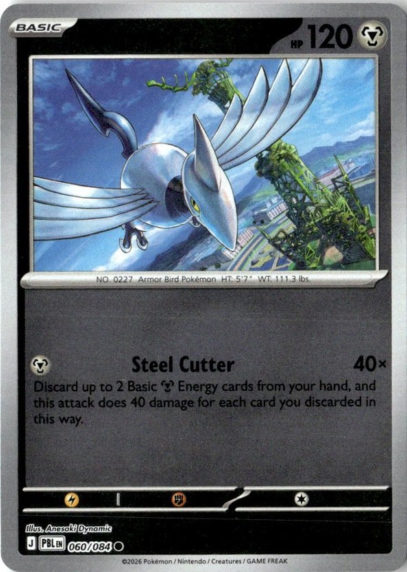 2026 Pokemon Mega Evolution Skarmory graded slab