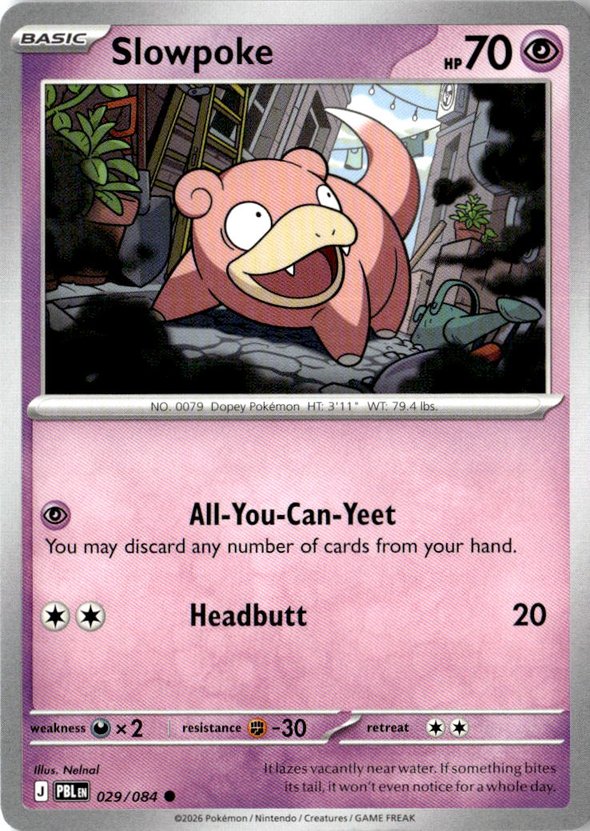 Slowpoke graded slab