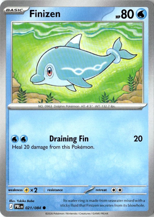 2026 Pokemon Mega Evolution Finizen graded slab
