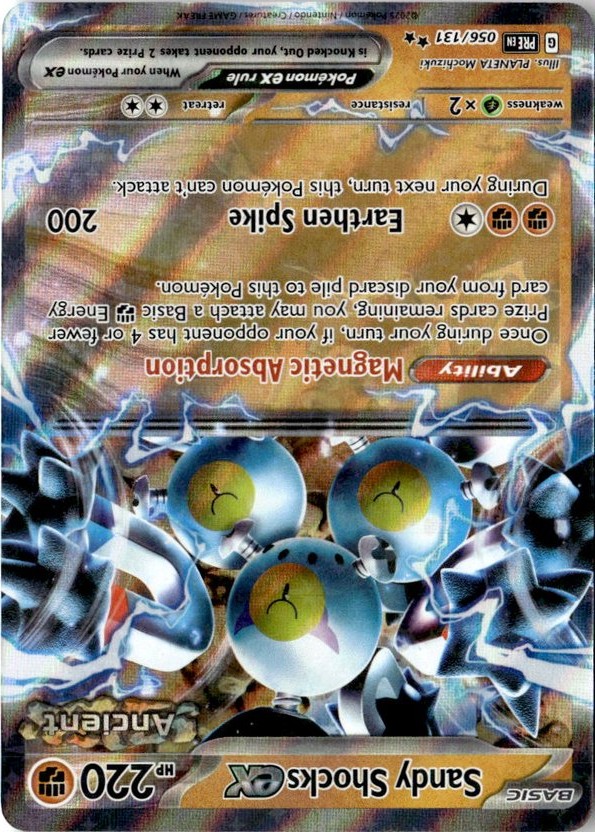 2023 Pokemon Scarlet And Violet Sandy ShocksEX graded slab