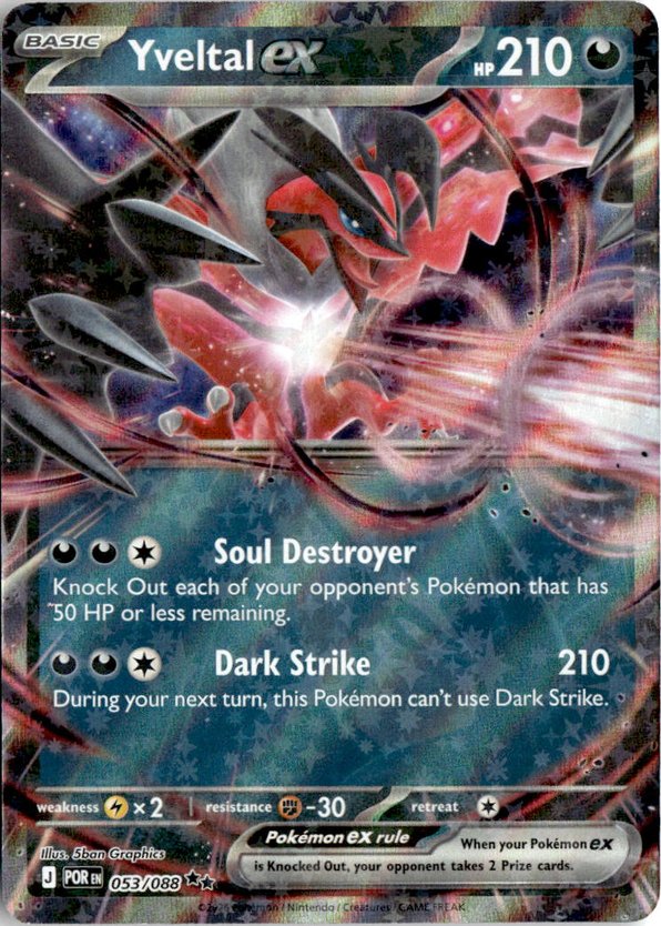 2026 Pokemon Mega Evolution YveltalEX graded slab