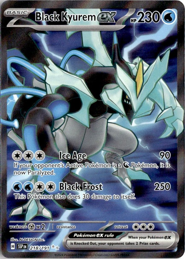 Black KyuremEX graded slab