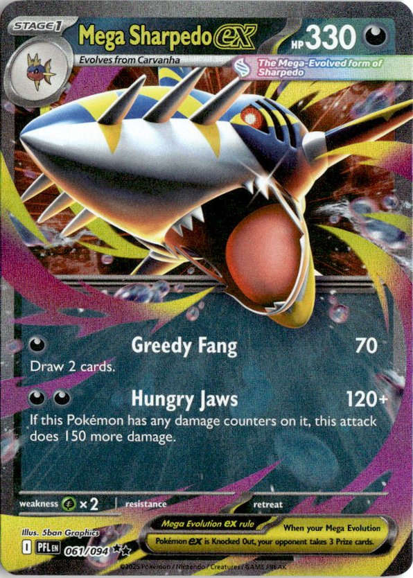 Mega SharpedoEX graded slab