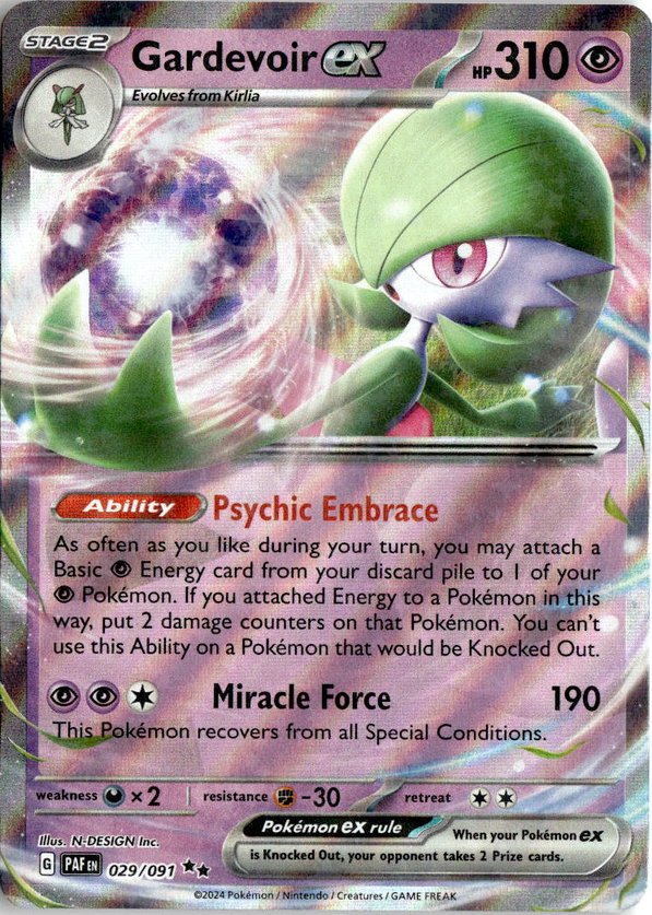 2023 Pokemon Scarlet And Violet Gardevoir Ex graded slab