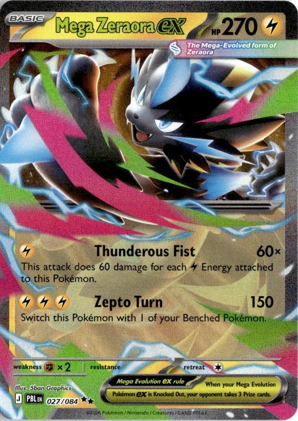 Mega ZeraoraEX graded slab