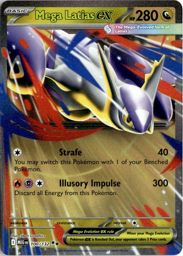 2025 Pokemon Mega Evolution Mega LatiasEX graded slab
