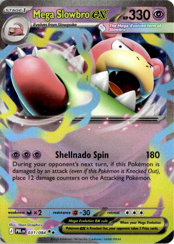 Mega Slowbro Ex graded slab
