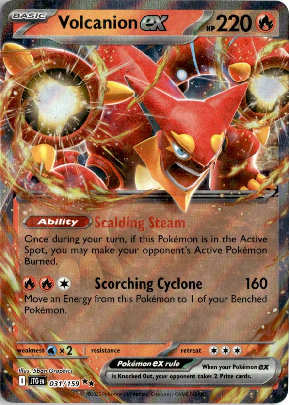 Volcanion Ex graded slab