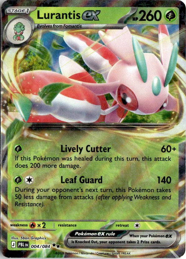2026 Pokemon Mega Evolution LurantisEX graded slab