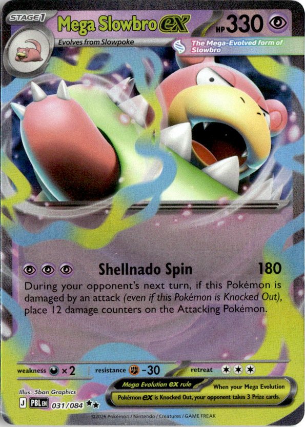 2026 Pokemon Mega Evolution Mega SlowbroEX graded slab