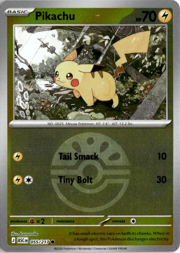 2026 Pokemon Mega Evolution Pikachu graded slab