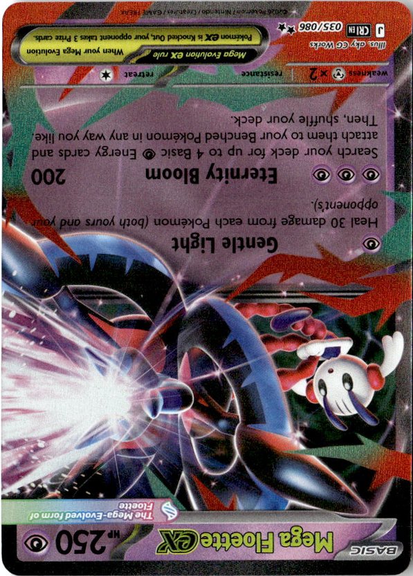 Mega Floette Ex graded slab