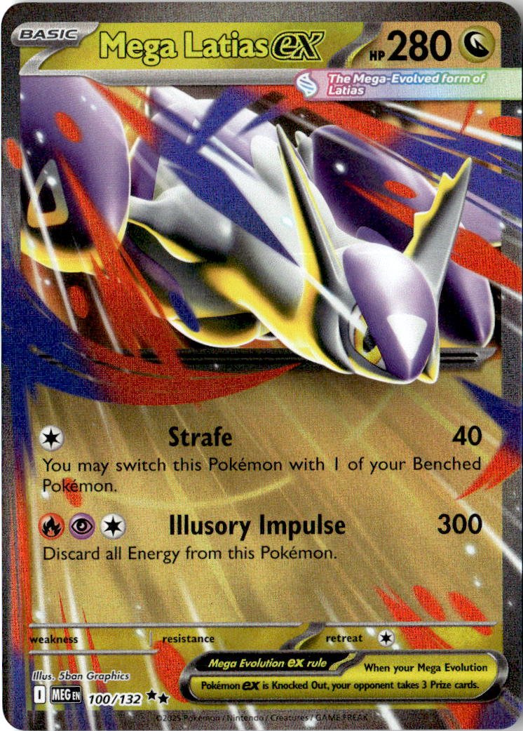 2025 Pokemon Mega Evolution Mega LatiasEX graded slab