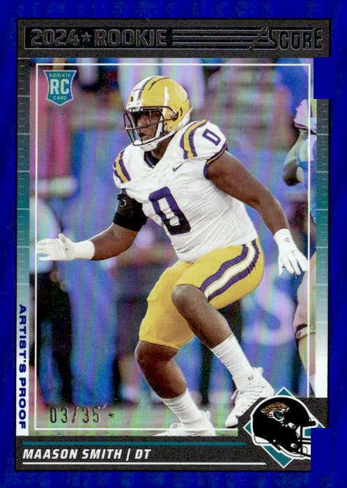 2024 Score Maason Smith graded slab
