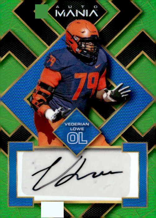 2022 Wild Card Vederian Lowe graded slab