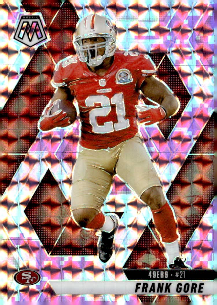 2025 Mosaic Frank Gore graded slab