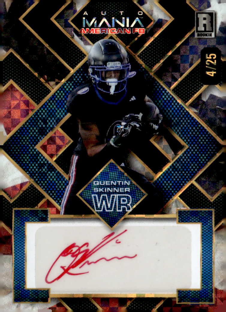 2025 Wild Card Quentin Skinner graded slab