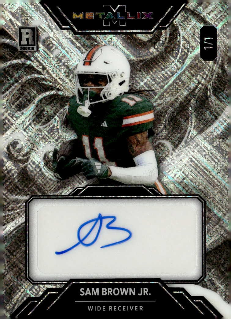 Sam Brown Jr. graded slab