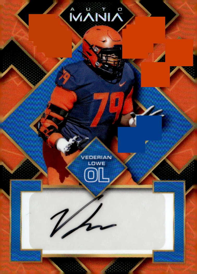 2022 Wild Card Vederian Lowe graded slab