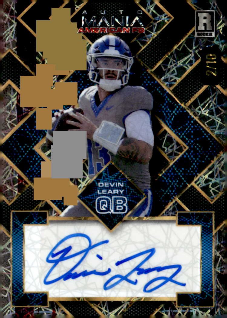 2024 Wild Card Devin Leary graded slab