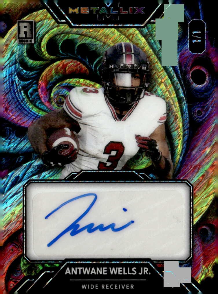Antwane Wells Jr. graded slab