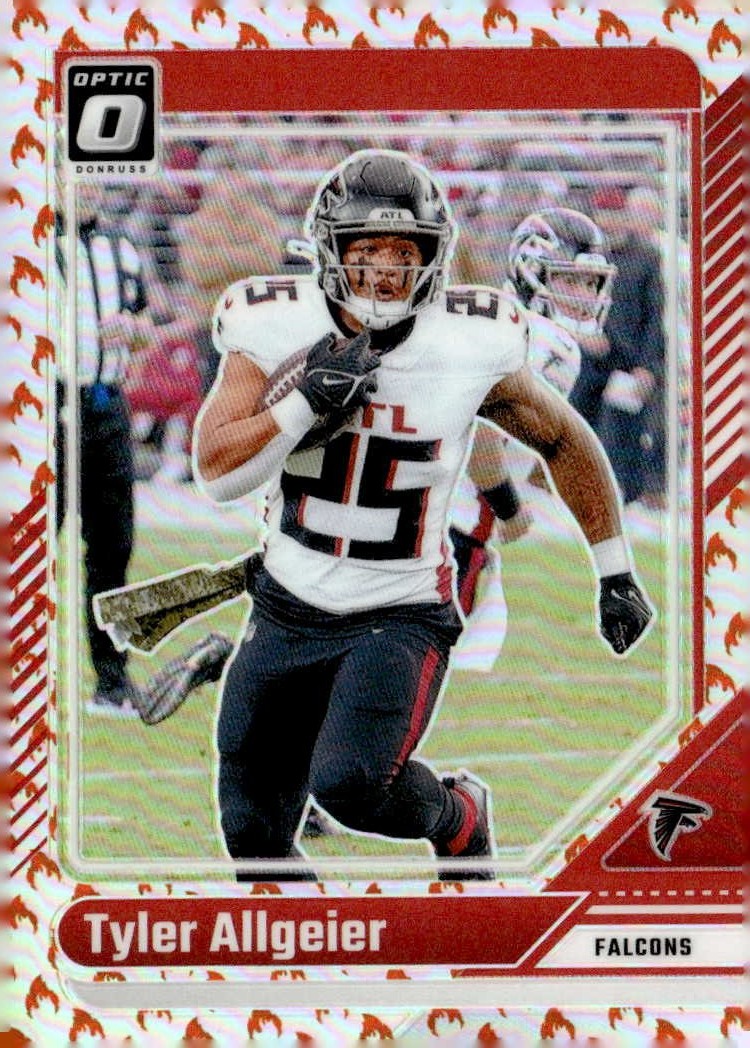 Tyler Allgeier graded slab