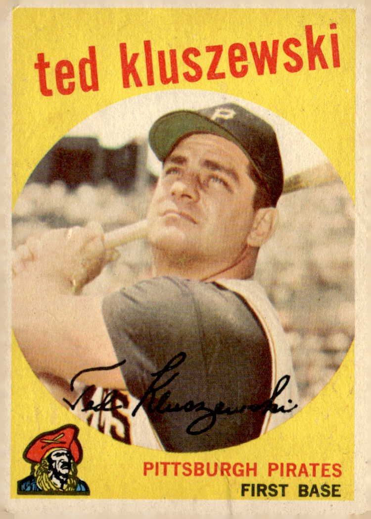 1959 Topps Ted Kluszewski graded slab