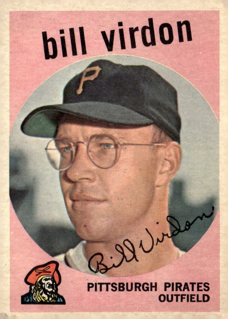 Bill Virdon graded slab