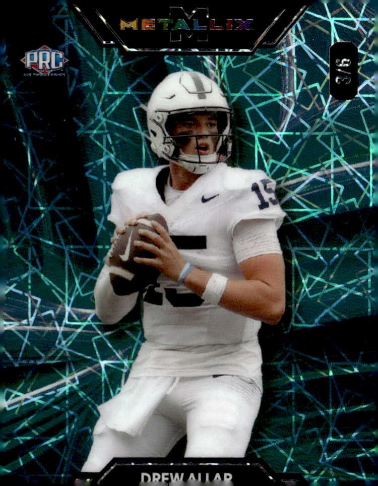 2025 Wild Card Drew Allar graded slab