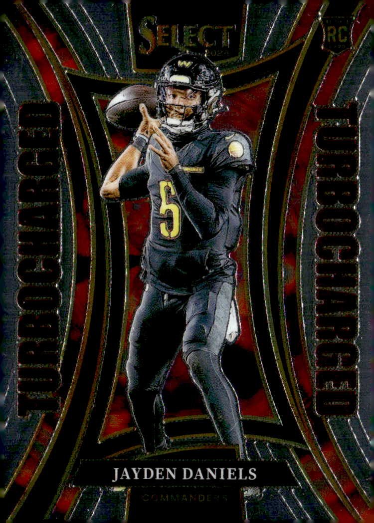 2024 Select Jayden Daniels graded slab