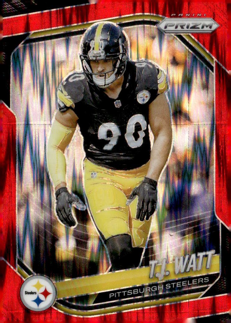 2025 Prizm T.J. Watt graded slab