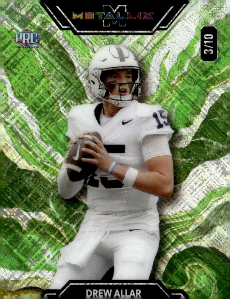 2025 Wild Card Drew Allar graded slab