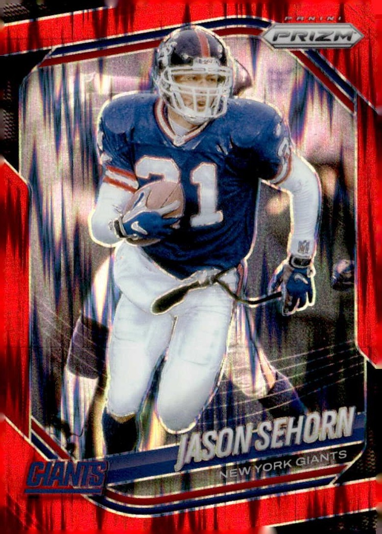 2025 Prizm Jason Sehorn graded slab