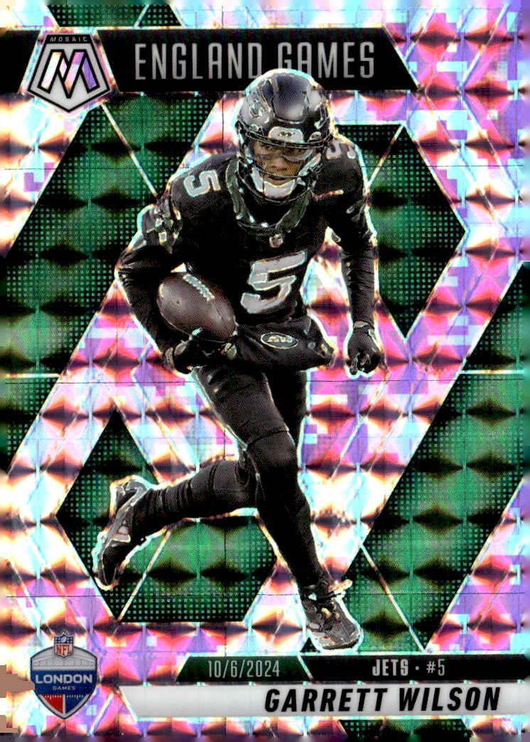 2025 Mosaic Garrett Wilson graded slab
