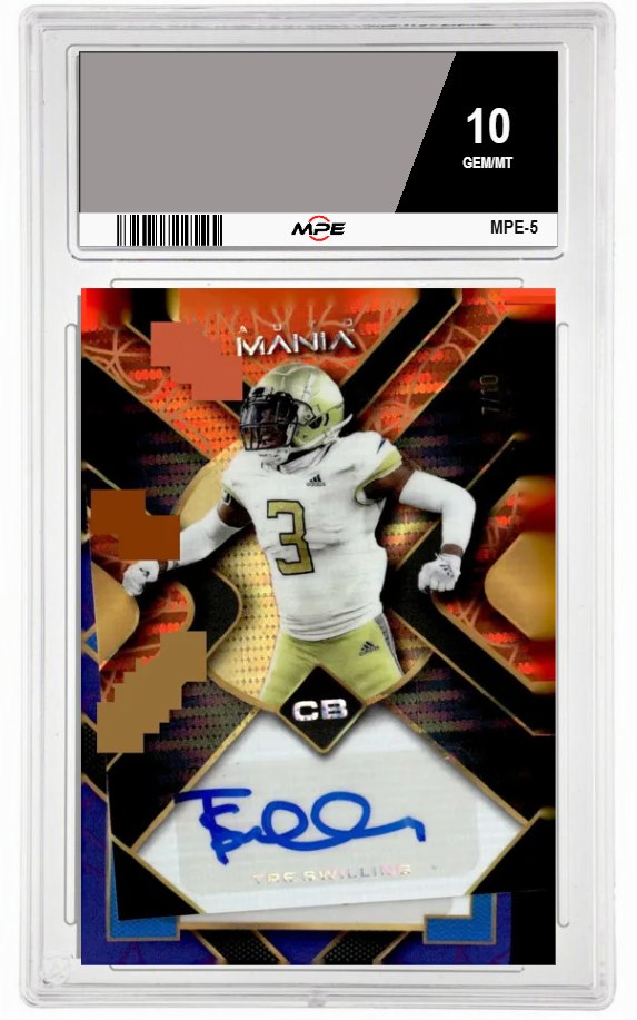 GEM/MT — graded card auctioned from the MPE vault
