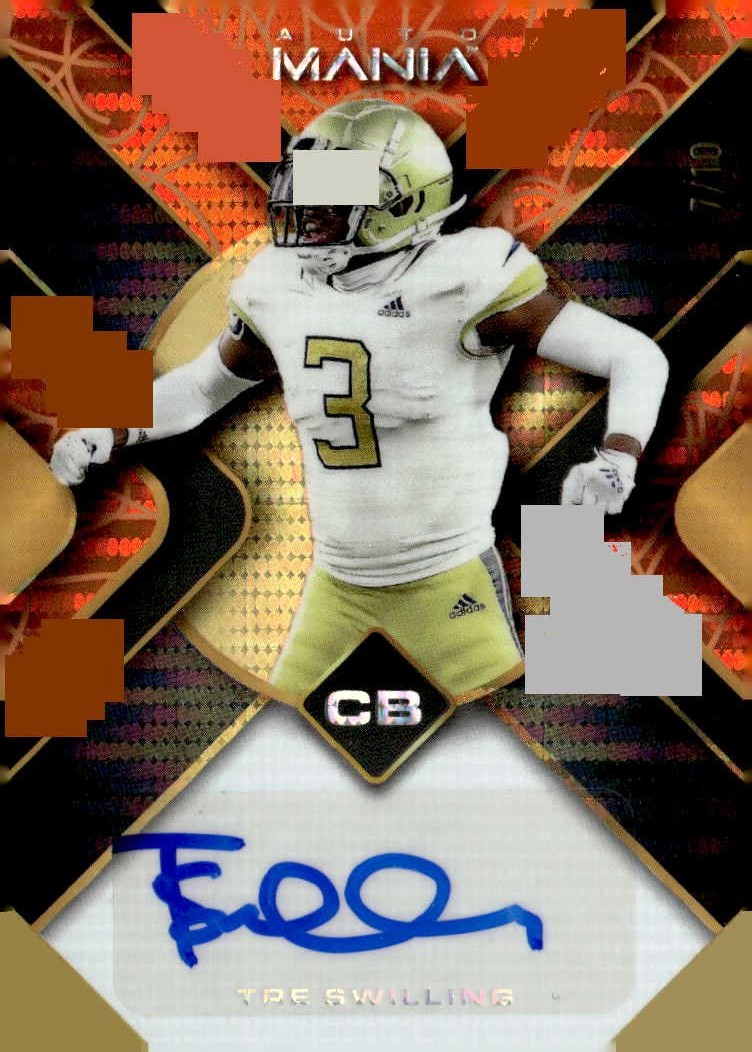 2022 Wild Card Tre Swilling graded slab