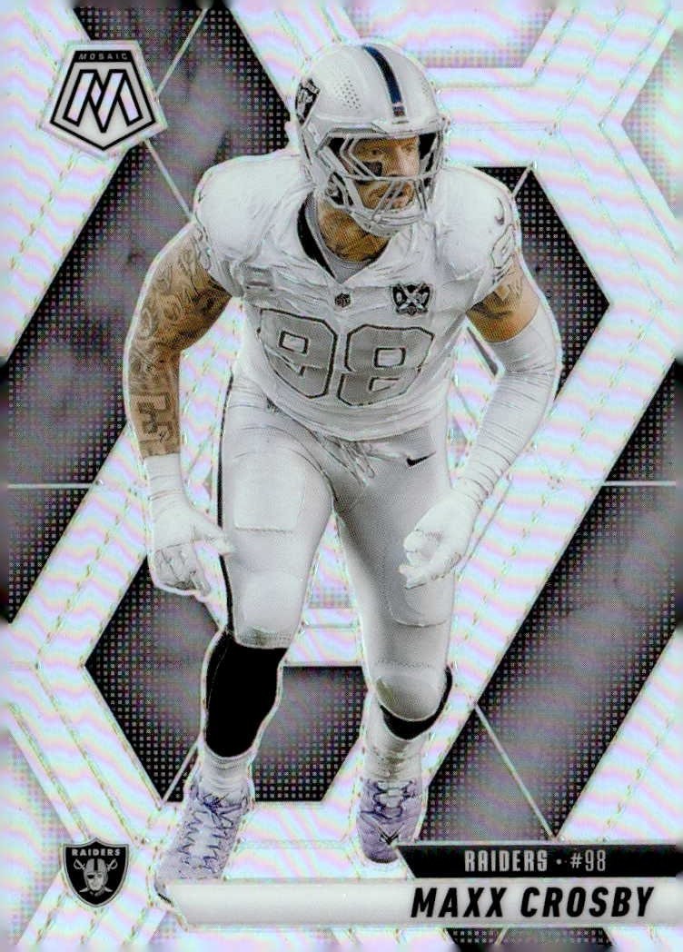 2025 Mosaic Maxx Crosby graded slab
